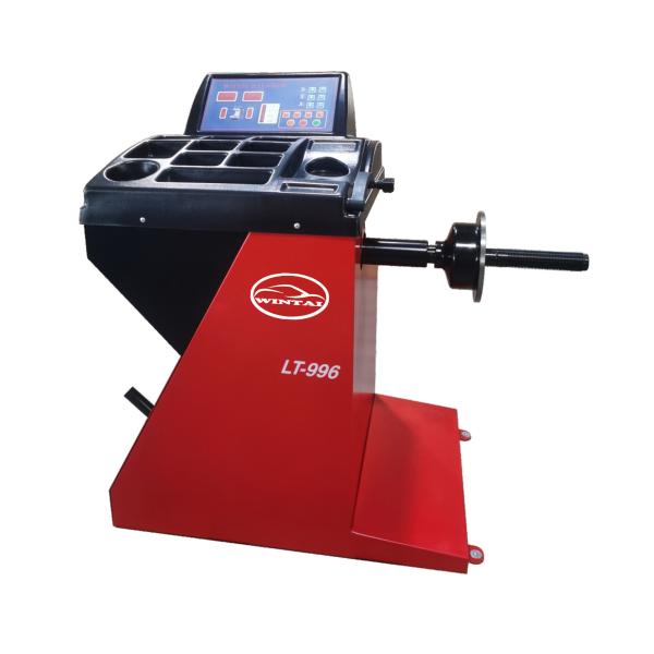 Standard Cones Car Tire Balancing Machine Delicate Plastic Hood Tire Balancer Machine Self Calibrating And Self Diagnosis Programs Car Tire Balancing