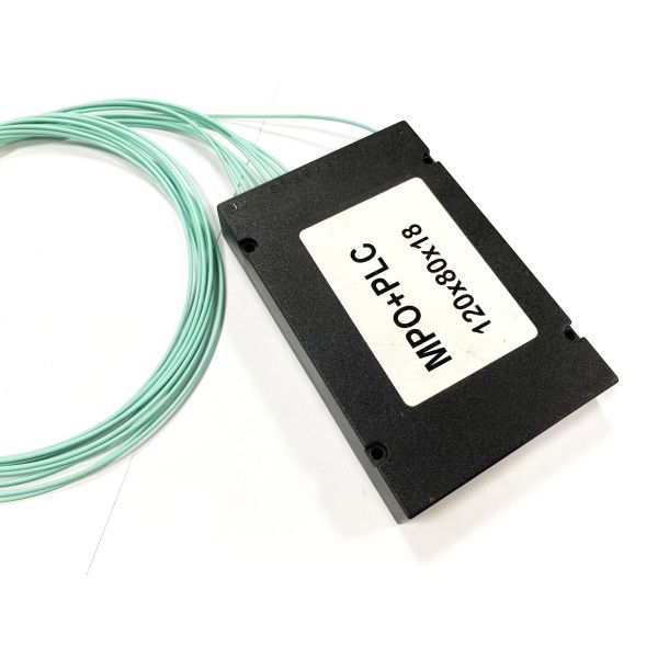 Factory price 1M ABS box type fiber optical MPO plc splitter 96core LSZH Multi-mode OM3 no connector