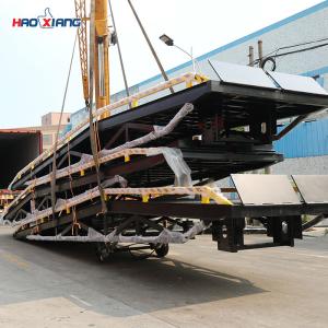 Quality Mechanism Steel Hydraulic Dock Ramp 10000kgs Mobile Loading Dock Ramps for sale
