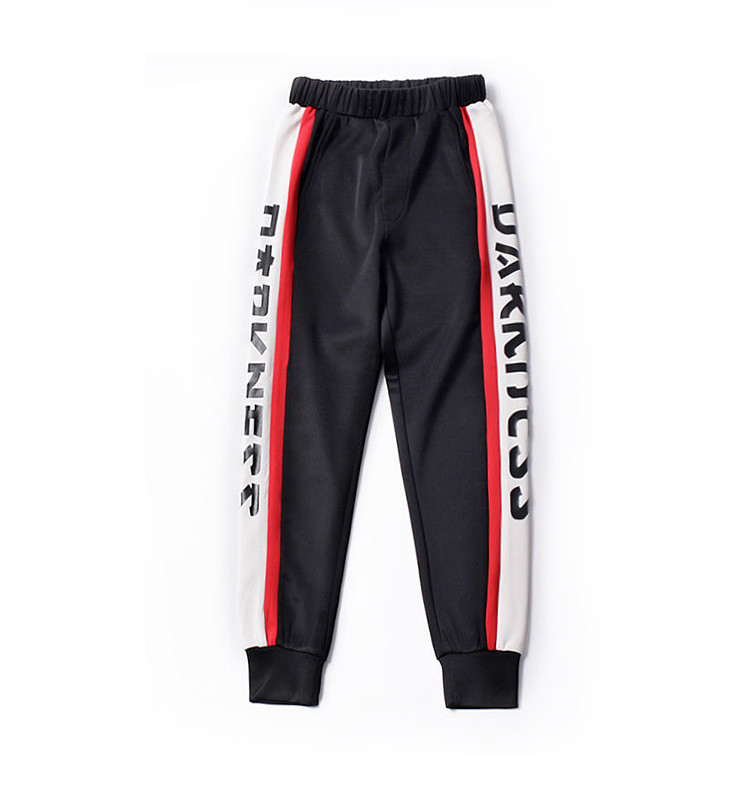 OEM ODM Boys Casual Trousers Teenager Children Solid Jogger Pants