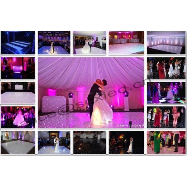 P6.25 interactive DJ disco LED dance floor panels wedding rental