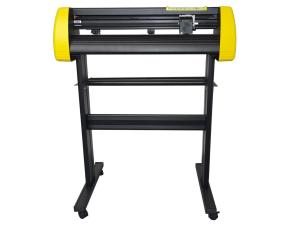 Quality CE Yellow 4M 630mm Vinyl Sticker Printer And Cutter for sale