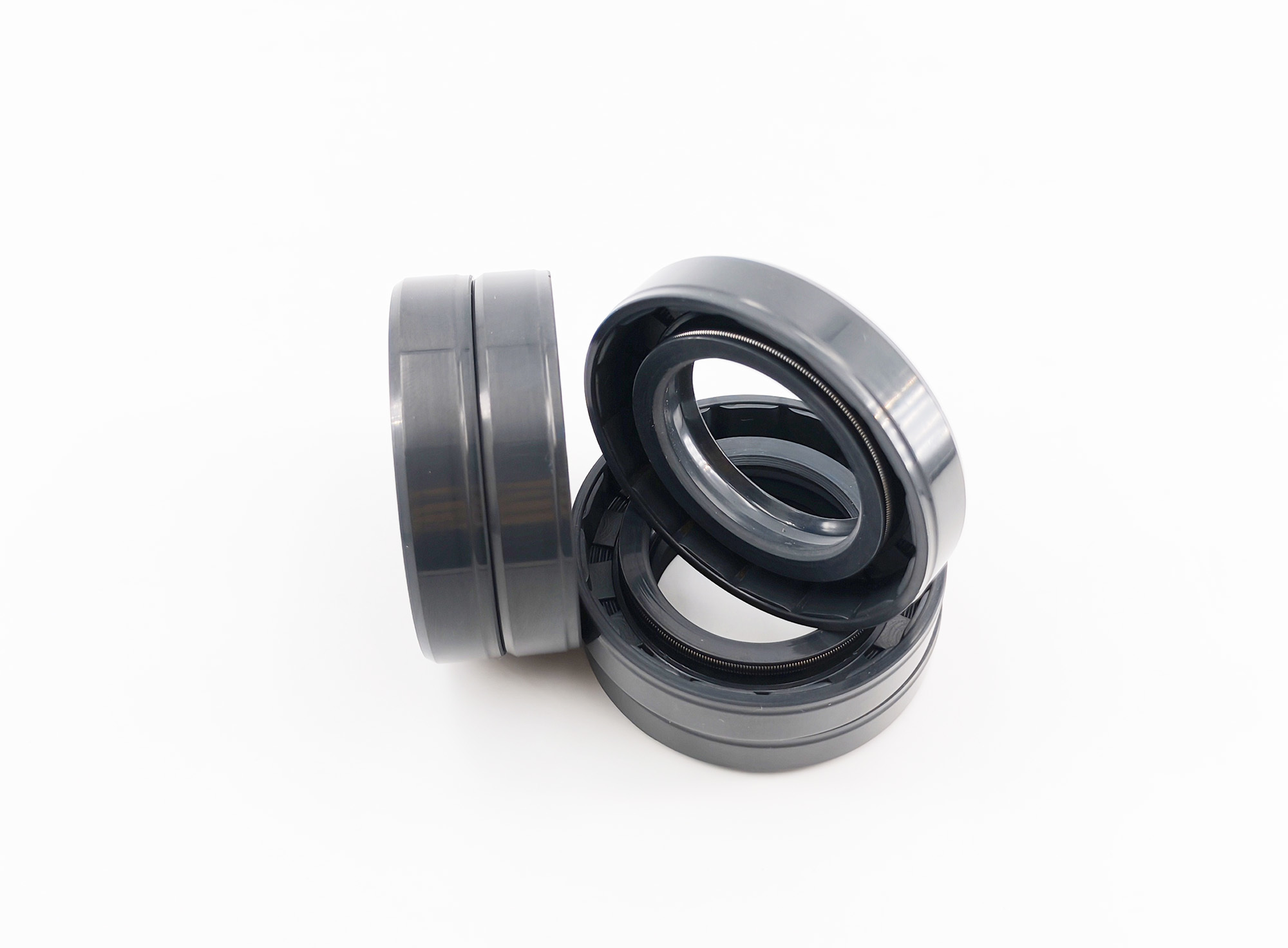 Double Lip TC Oil Seal Nitrile Rubber Brown 30 × 45 × 8 For Automotive Transmissions