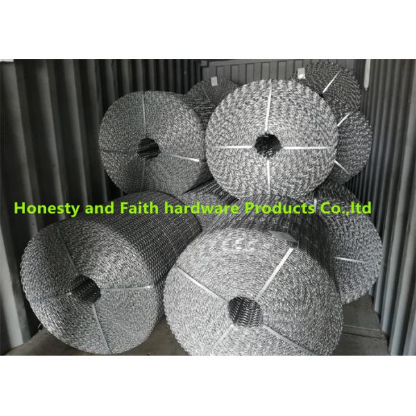 190.5mm Galvanized Pipe Coating Mesh For Offshore Oil / Gas Pipelines
