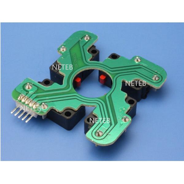joystick pcb with microswitch for sanwa joystick