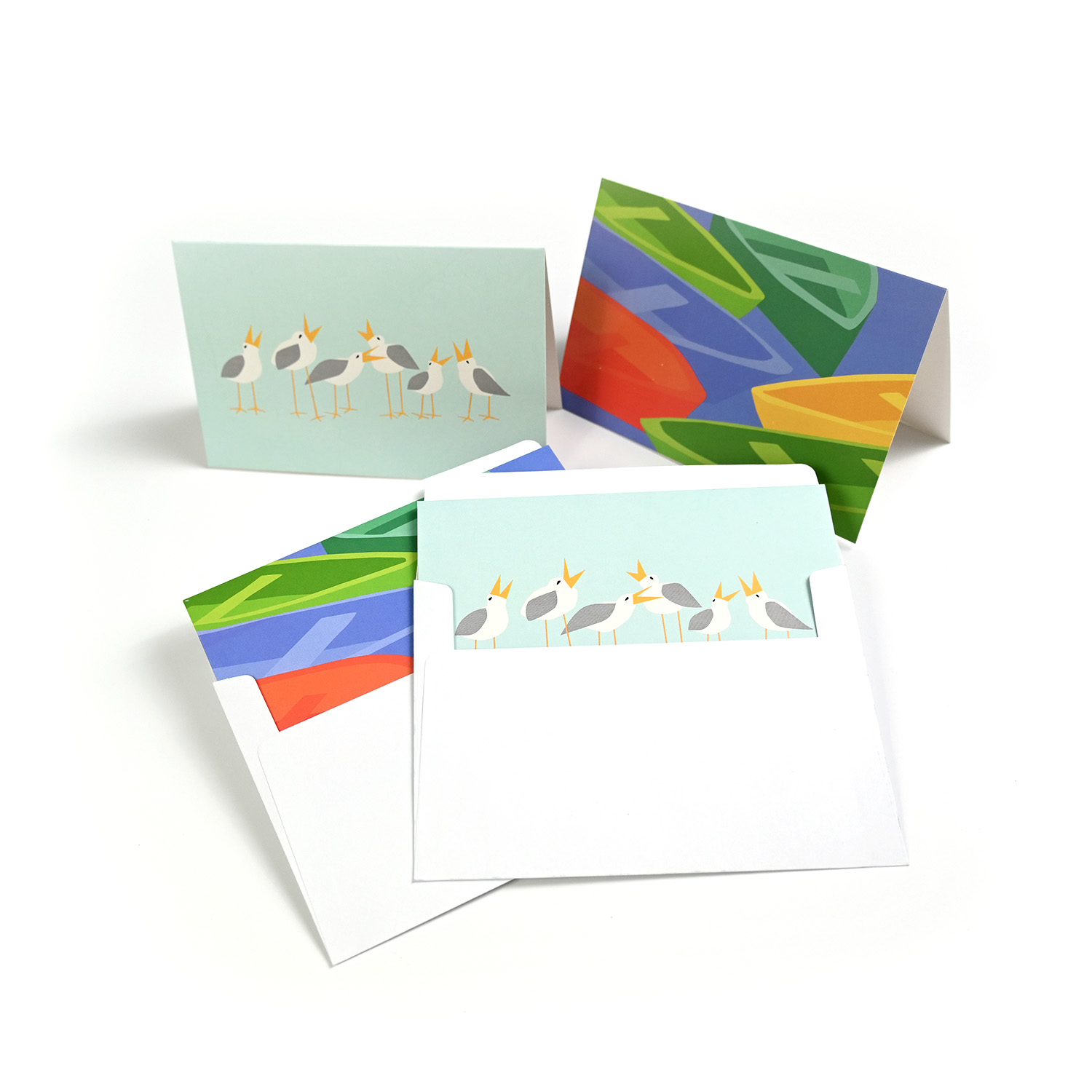 OEM Folded Thank You Card Greeting Cards Printing Servise Custom Design With Envelope