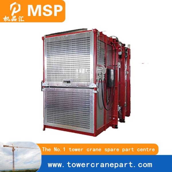 Passenger Elevating Work Platform With Galvanized Mast Section Anchorage Frame