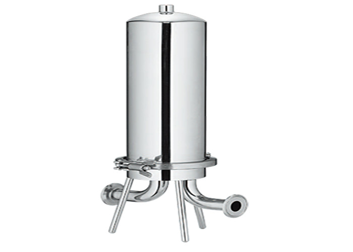 China Mirror Polish Liquid Filter Housings , SS Cartridge Filter Housing For Water Filter on sale