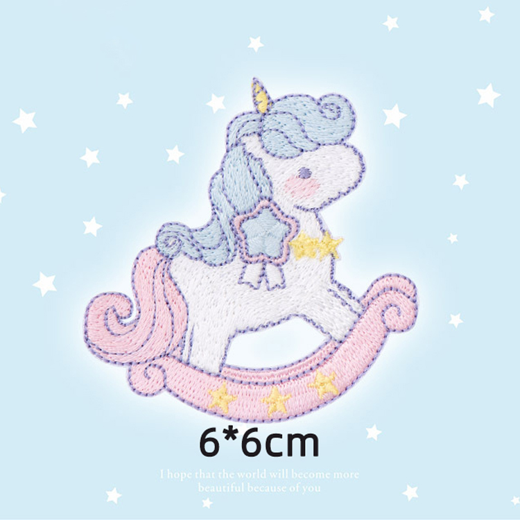 Heat Press Custom Badge Embroidery Patch Iron On Patch Applique For Clothing