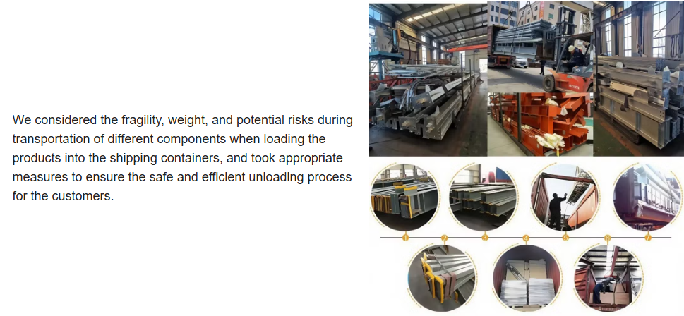 Custom Steel Structure Workshop Prefabricated Factory Shed