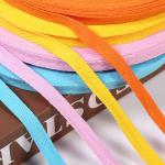Custom Eco-friendly Recycled Washable Printed White 100% Cotton Ribbon