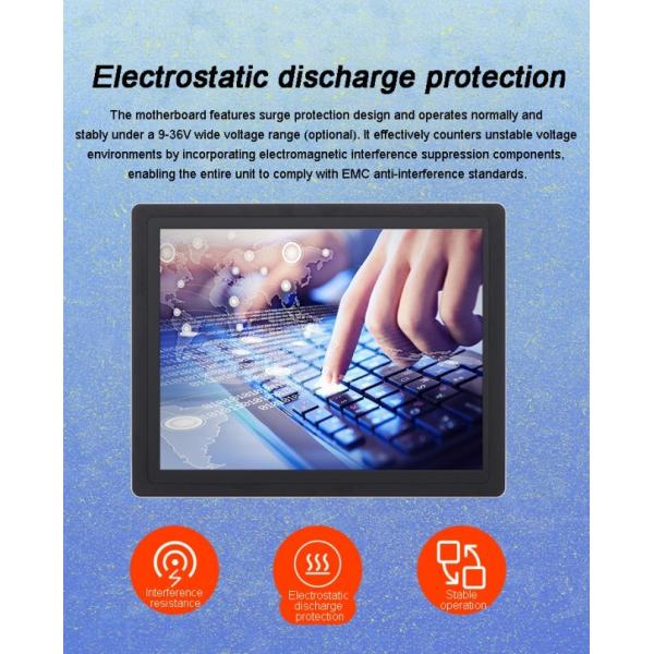 Fanless Waterproof 15 Inch Large Industrial Panel PCs Core 10th I5 All in One Pcs Embedded Multi-touch Panel Computer