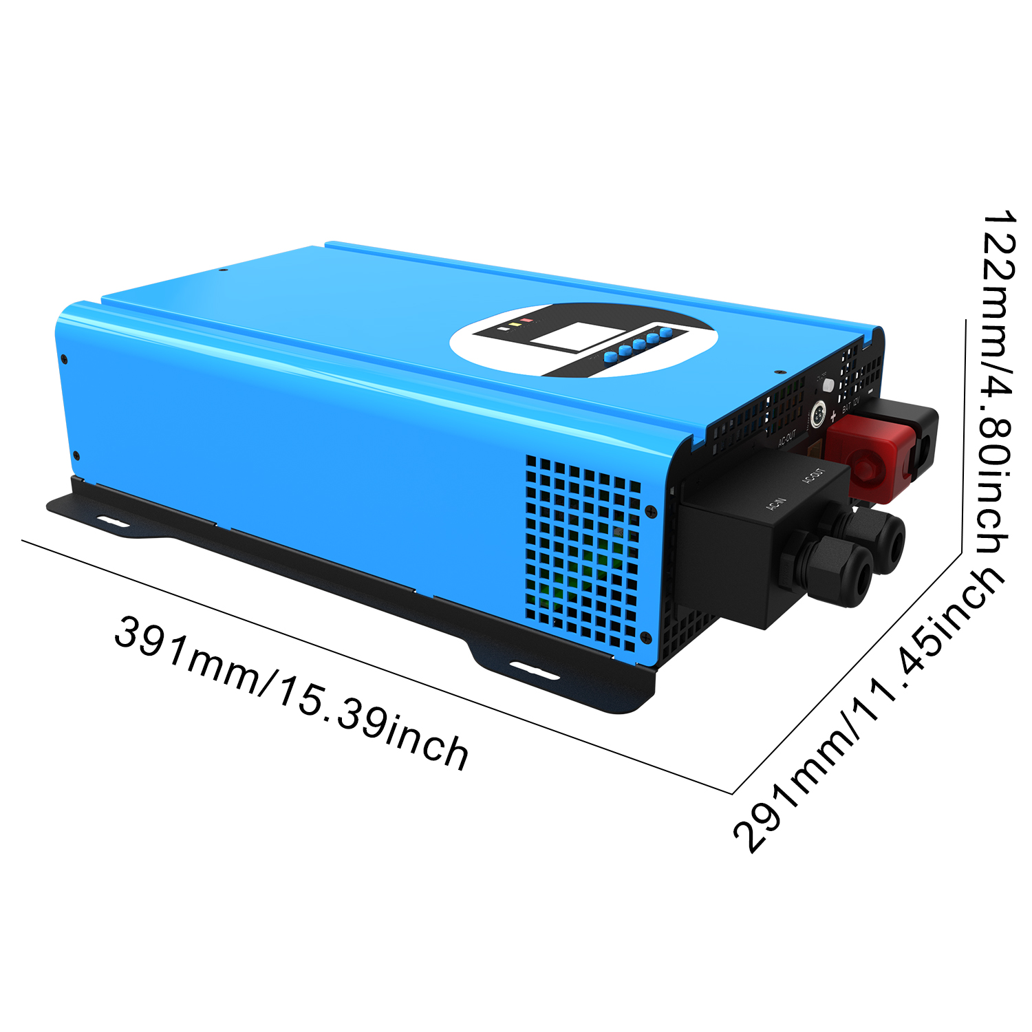 3Kw Pure Sine Wave Bidirectional Inverter For Battery Charging DC12V To AC220V