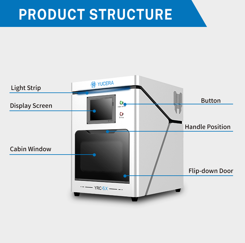 Yucera YRC-5X 5 Axis Dental Milling Machine for Zirconia PMMA PEEK