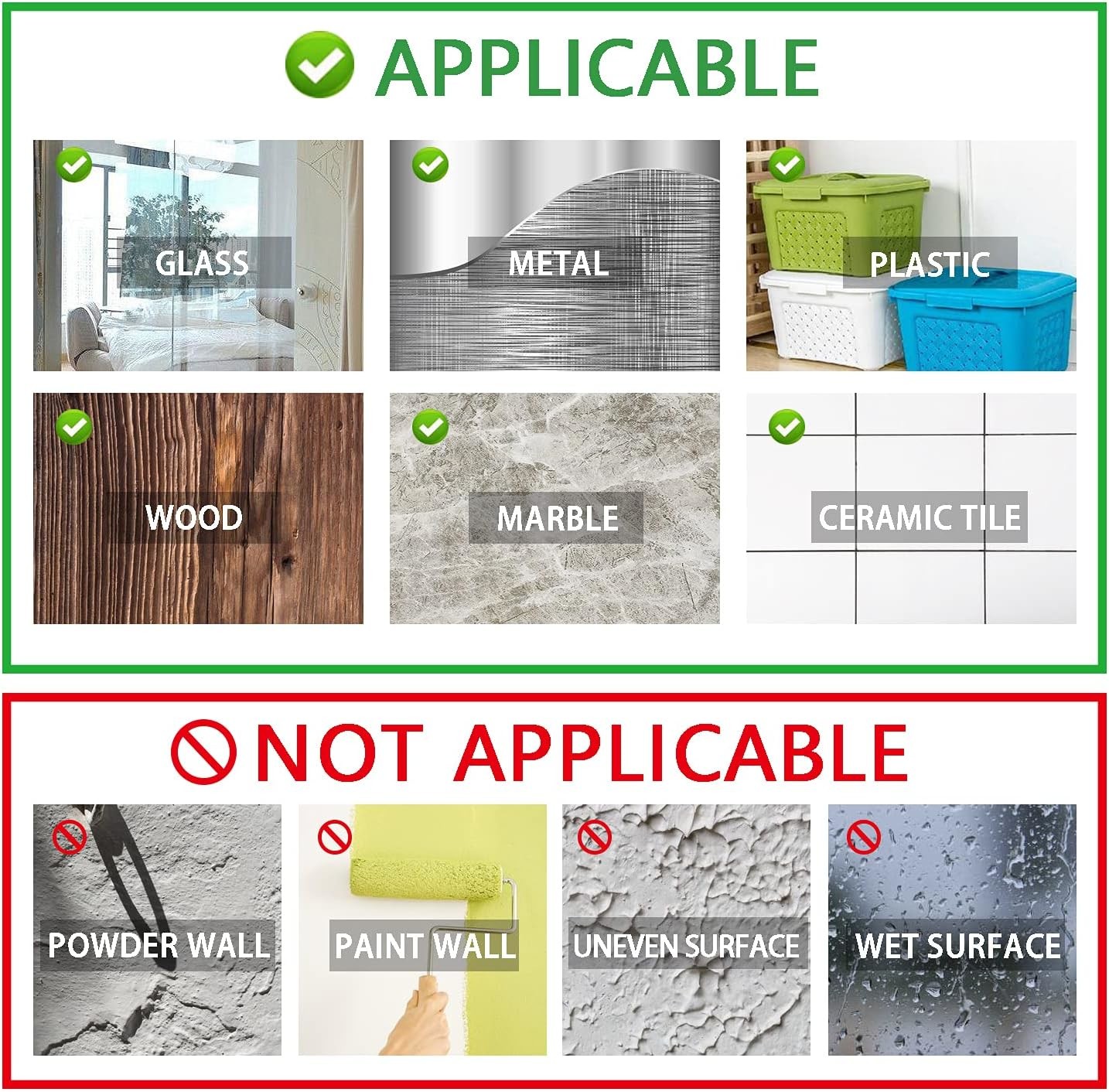 Waterproof Adhesive Wall Hooks Aluminum Towel Hooks for Kitchen and Bathroom