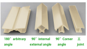Cover Laminating WPC Weatherboard Cladding Panel for Prefabricated Exterior Wall Facade
