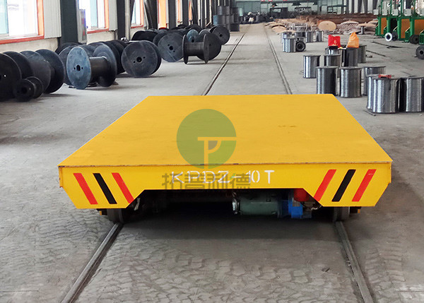 Low voltage railways handling railway open die railway wagon