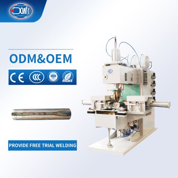 Automatic Rotary Seam Welding Machine For Filter Cartridge Wire Mesh Cylinder