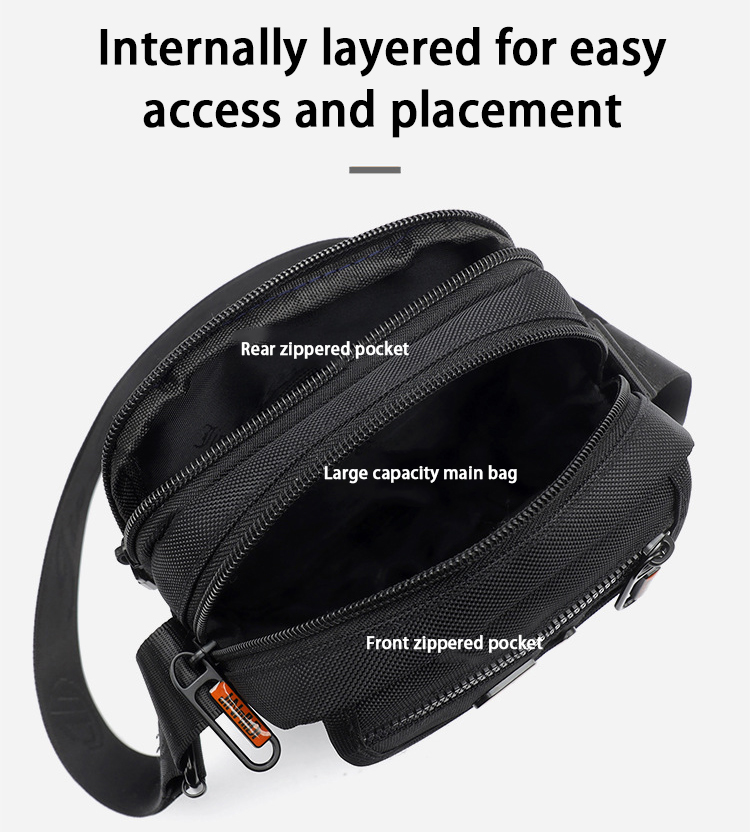Men's Casual Messenger Bags Custom Logo Shoulder Bags