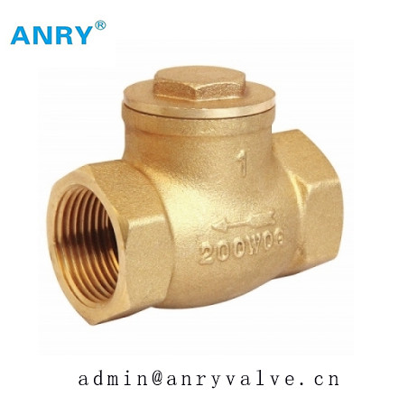 Quality Medium Pressure ISO228 200 WOG 4&quot; Brass Check Valve for sale