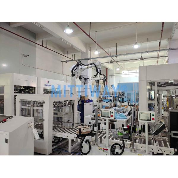 Safety Robotic Case Packer Case Packer Machine Operations