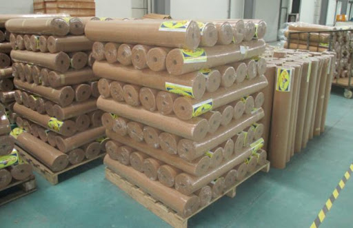 1mm SPC Flooring Underlay Shock Absorption Nature Eco Cork Foam