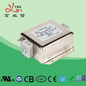 China Network AC Power Noise Filter / Low Pass EMI EMC Filter Metal Case on sale