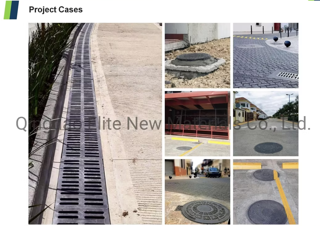 Anti Theft Sewage Engineering Construction BMC Manhole Cover En124