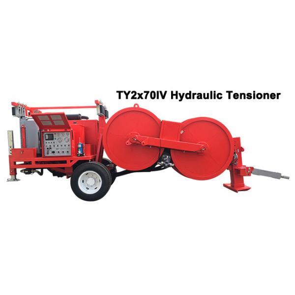 2.5 Km/H Hydraulic Cable Tensioner With Electric Starting Diesel Engine