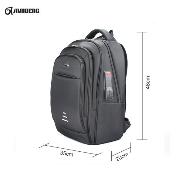 Young People Cool Laptop Backpack / Colored Canvas Backpack For Girls