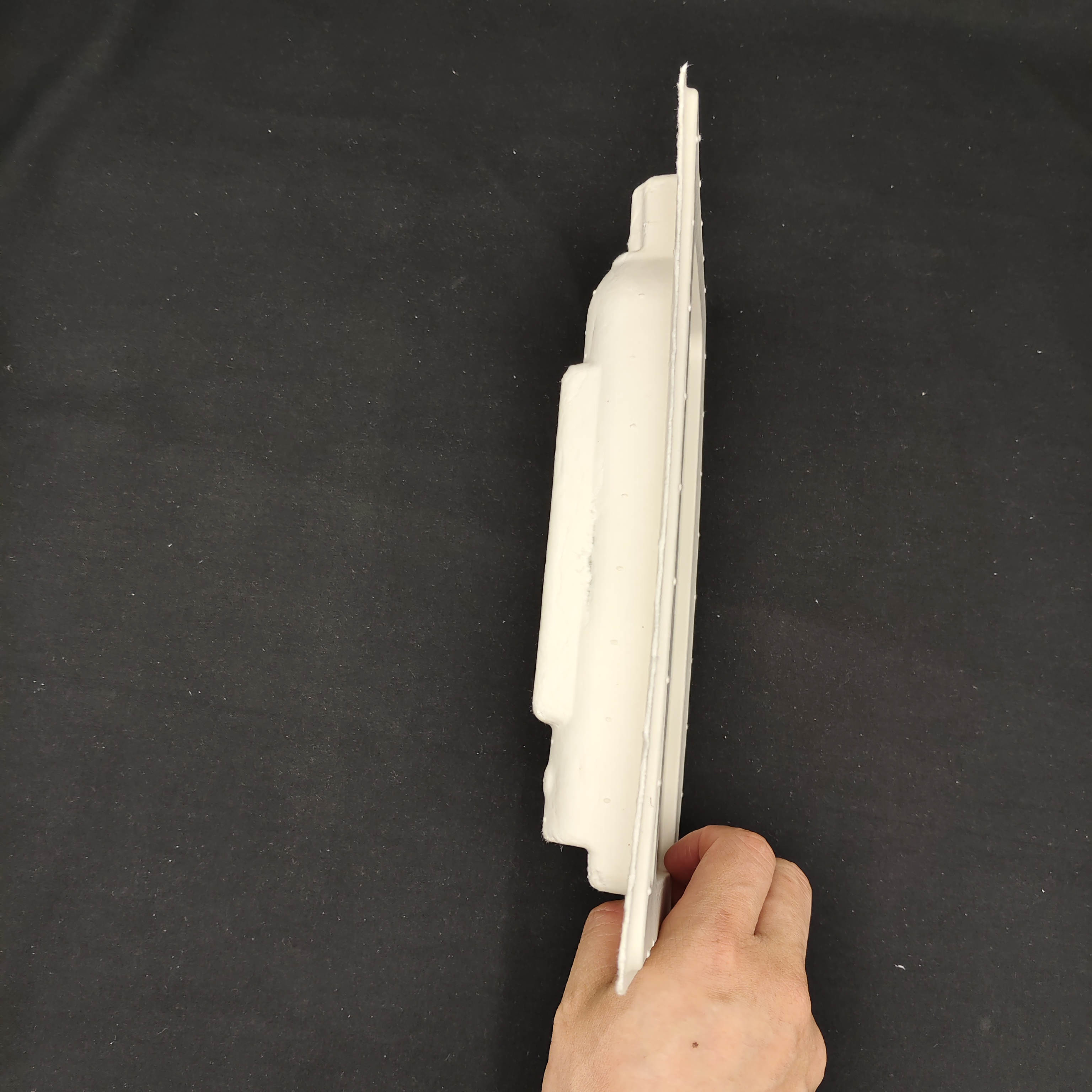 Directly supplied by Chinese factories. The pulp-molded packaging base for electric toothbrushes is drop-proof, shockproof, environmentally friendly
