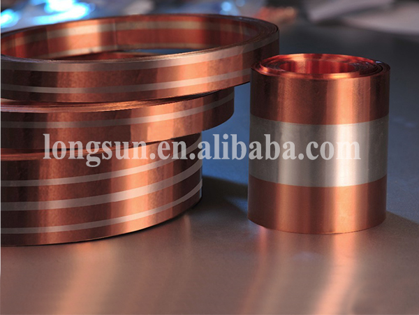 Copper Silver Alloy Composite Strip With Bi Surface Cladding Metal SGS