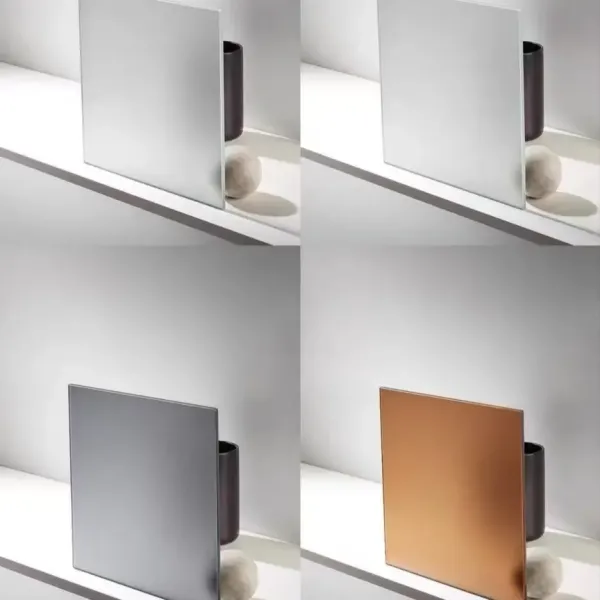 Elegant Oil Sand Decorative Glass Panel For Home Office Interior Application