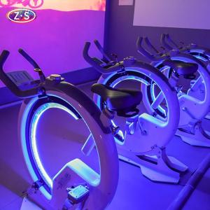 Multiplayer Racing Dynamic Cycling Real-Time Competition Rankings Display