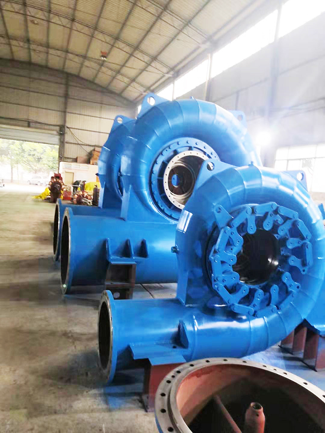 Durability Hydroturbine Generator 50HZ/60HZ 450-1000rpm Parameters Included