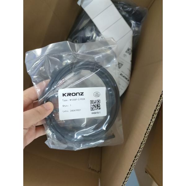 M12 Connector Unshielded 22AWG 4 Pin PA Contact Carrier M12 Panel Mount Connector