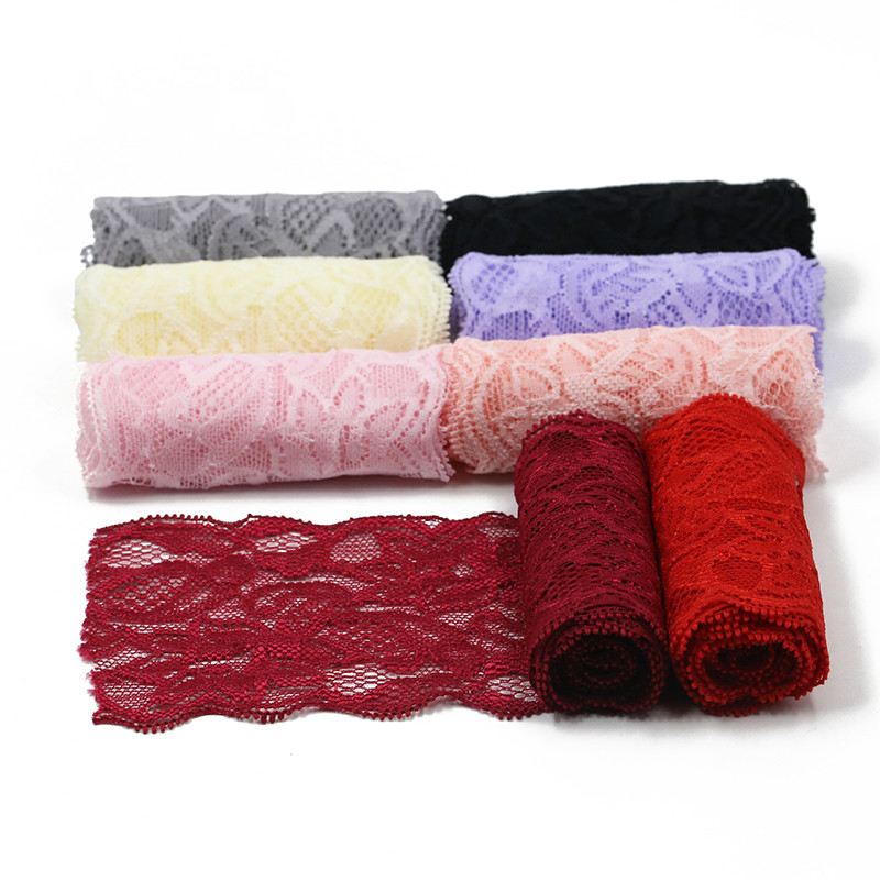 White And Black Lace Ribbon Trim For Clothing Lace Embroidery Custom Lace