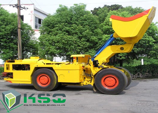 2m3 40000kg Capacity Load Haul Dump Truck / Underground Mining Loader