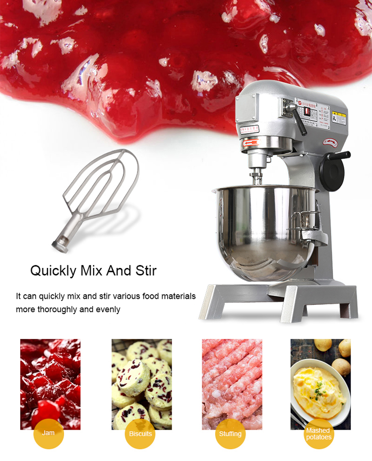 10L Planetary Stand Spiral Dough Mixer for Kitchen Equipment 220V Bread/Flour/Egg