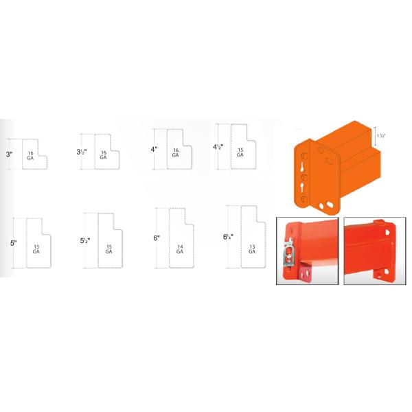 100% Selective Teardrop Racking System For Universal Application