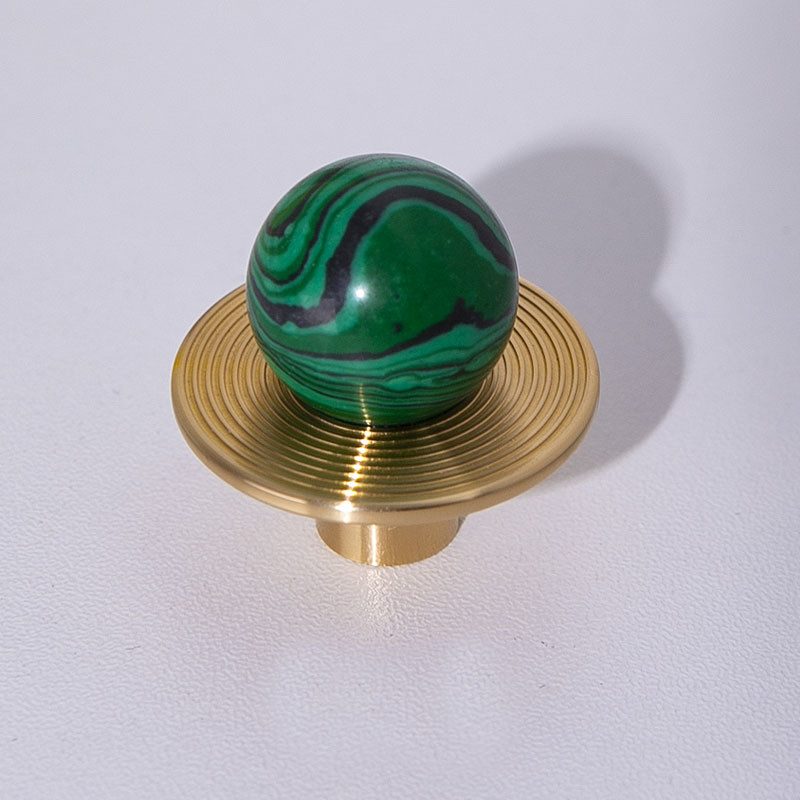 Furniture 32*32mm Brass Cabinet Pull Handles Drawer Knob Wardrobe Cupboard