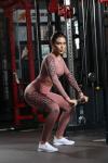 Muscular Build Compression Long Sleeve Top Extra Stretch Quad Friendly