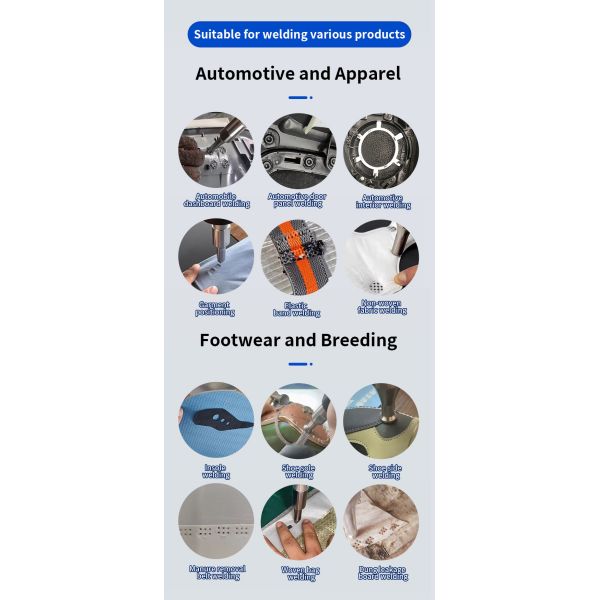 35K Portable Handheld Ultrasonic Spot Welding Machine - In Use