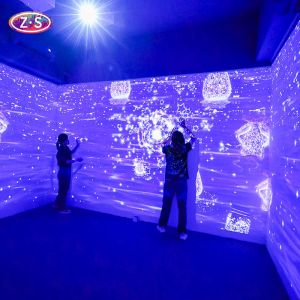 Dynamic Visuals Crystal Clear Projection Immersive Display 80 Vibrant Themes