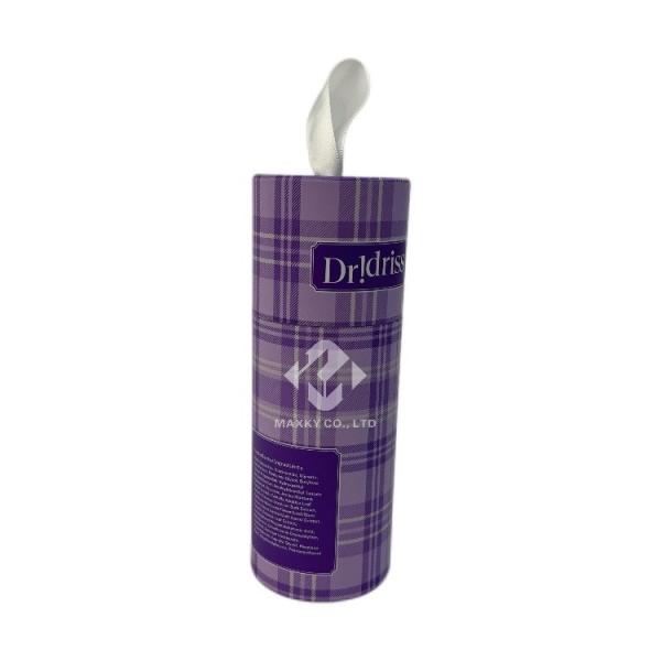 Mildew Proofing Paper Tube Box Customizable Custom Cardboard Tube Packaging