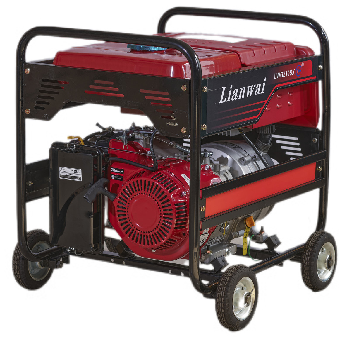 Quality Portable Oil Gas Cellulose Pipeline Welding Generator 210A for sale