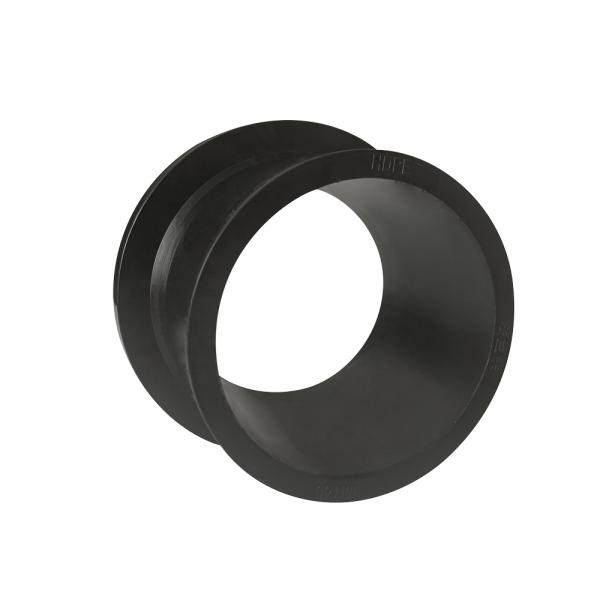 Butt Fusion Stub End Black PE Flange Adaptor Plastic Tubes HDPE Pipe Fitting