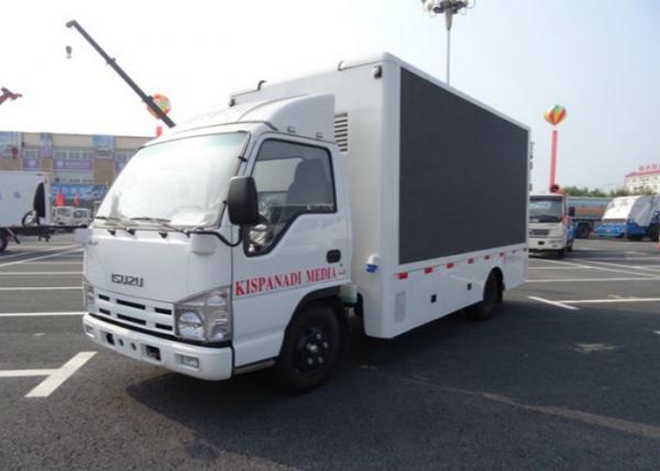 Buy ISUZU Outdoor Digital Advertising Billboard Truck With P6 LED Display Screen at wholesale prices