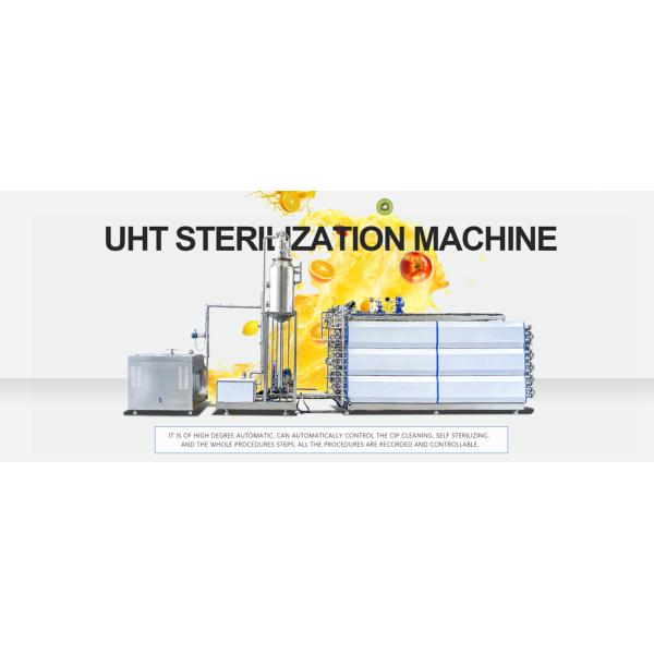 Egg Liquid Sterilization Pasteurizer Machine SUS316 With Pipe White 3-4T/H