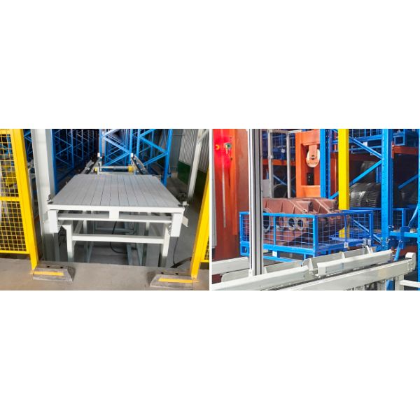 Four-Way Shuttle Pallet ASRS Cold Storage Warehouse Automatic Storage and Retrieval System Pallet Runner Racking